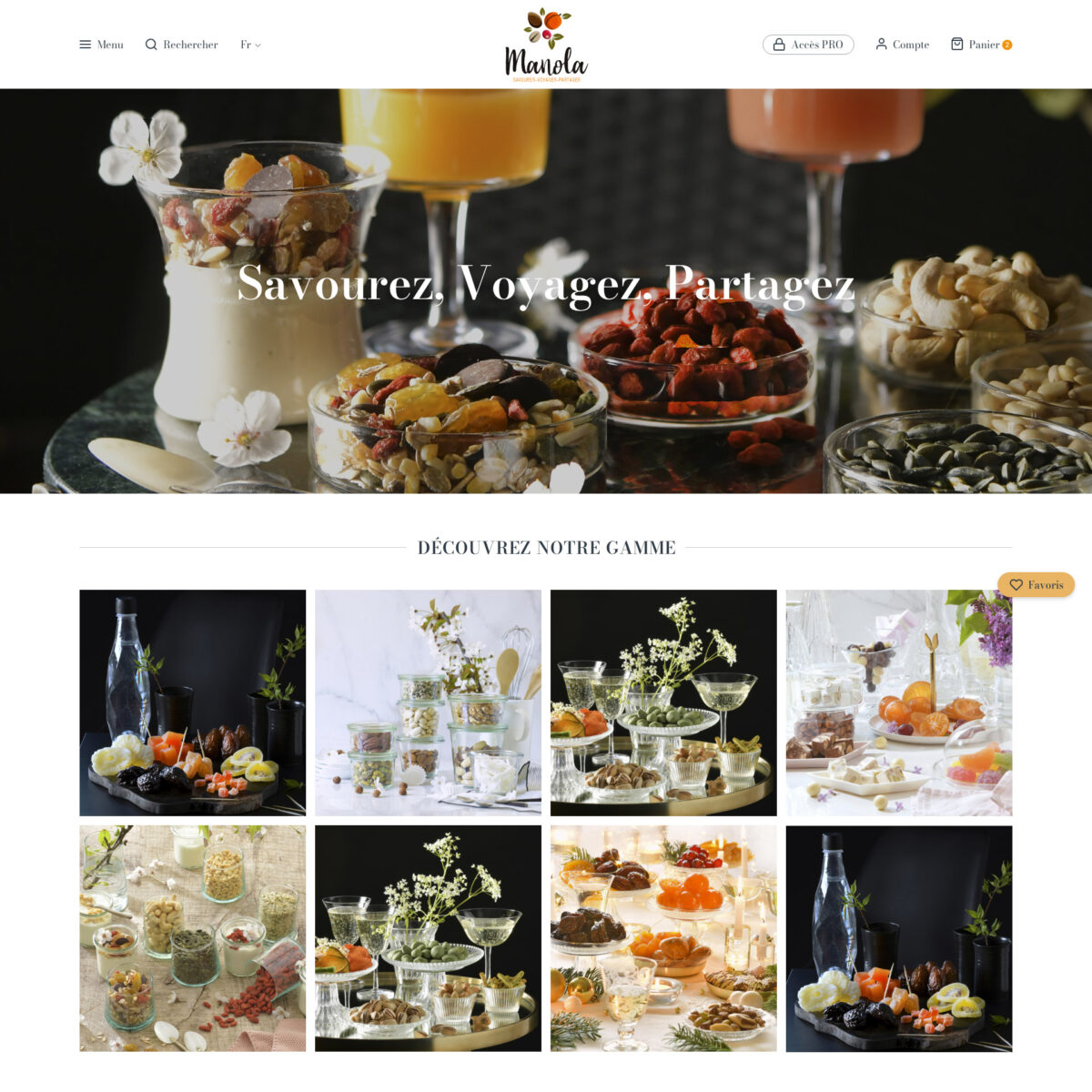 Un site multiboutique BtoC et BtoB pour Manola, sous PrestaShop 1.7